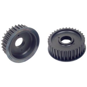 Overdrive Transmission Belt Pulley 6.4% less RPM Raw 34 teeth