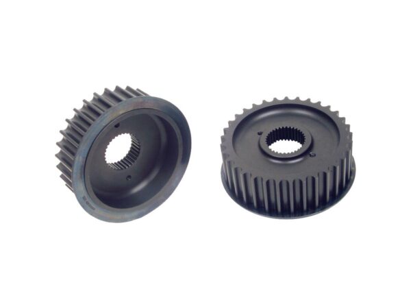 Overdrive Transmission Belt Pulley 6.4% less RPM Raw 34 teeth