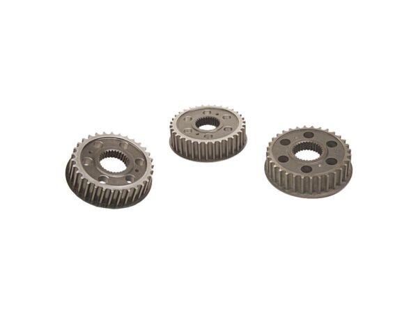 Overdrive Transmission Belt Pulley 6.4% less RPM Raw 34 teeth