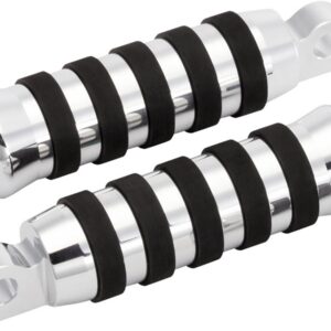 O-Ring Foot Pegs for Sportster 48 and 72 Models Aluminium Polished