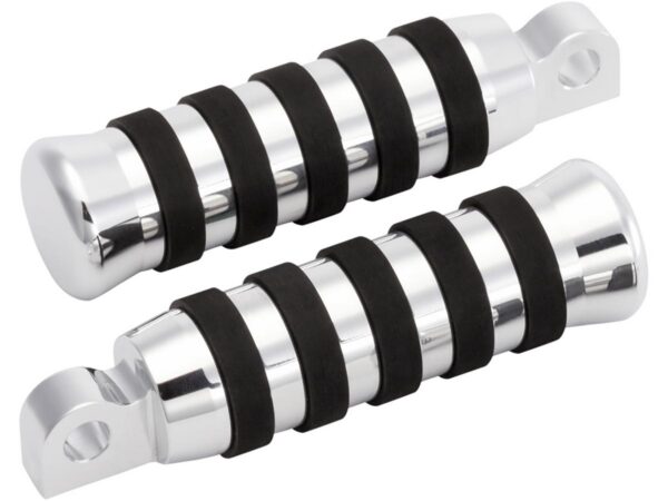 O-Ring Foot Pegs for Sportster 48 and 72 Models Aluminium Polished