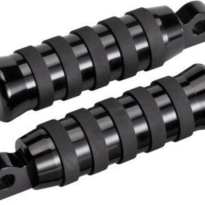 O-Ring Foot Pegs for Sportster 48 and 72 Models Black, Anodized
