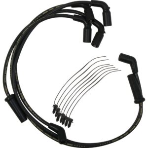 8 mm Custom Spark Plug Wires Black