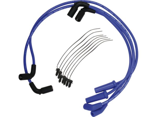 8 mm Custom Spark Plug Wires Blue