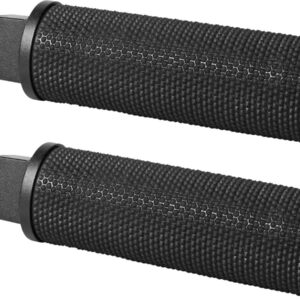 Base Rider Footpegs Rubber Design Black