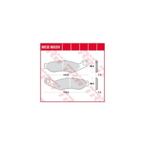 Sinter Street Replacement Brake Pads Sinter Front