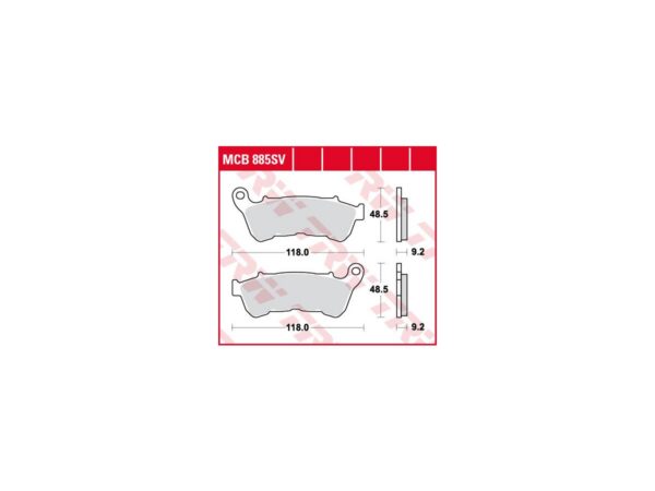 Sinter Street Replacement Brake Pads Sinter Front
