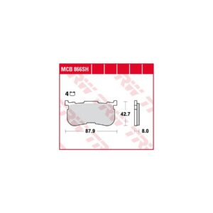 Sinter Street Replacement Brake Pads Sinter Rear
