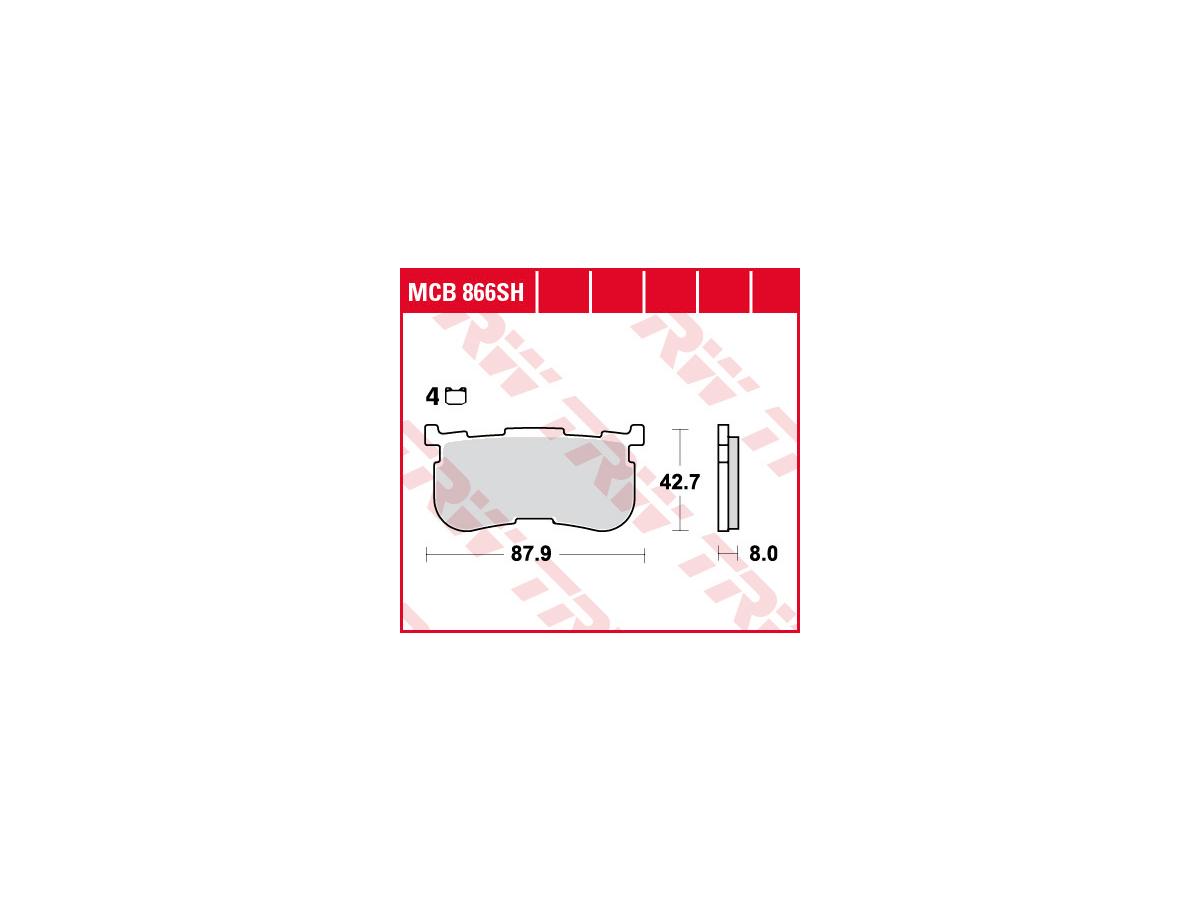 Sinter Street Replacement Brake Pads Sinter Rear