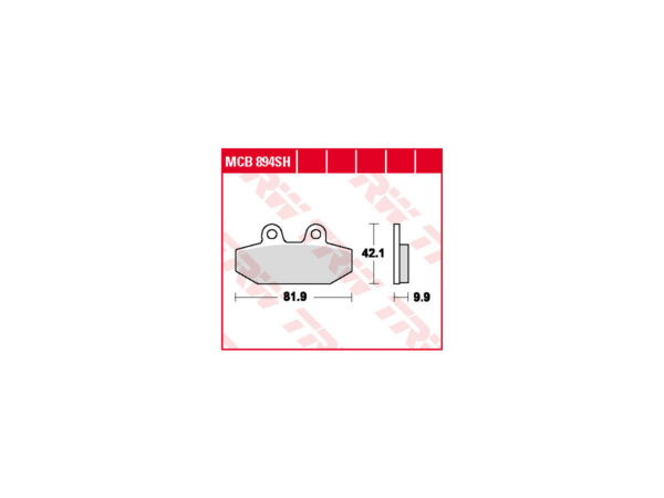 Sinter Street Replacement Brake Pads Sinter Rear