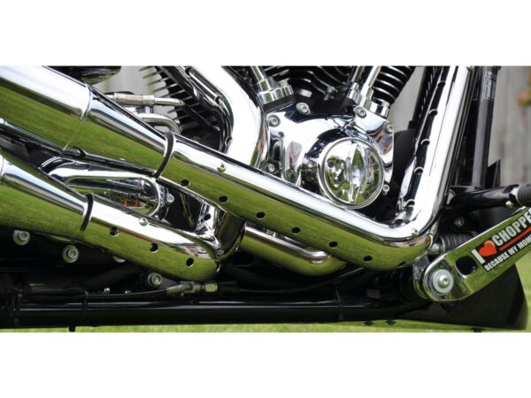 Hot Rod Headers Heatshield chrome hole Chrome — изображение 2