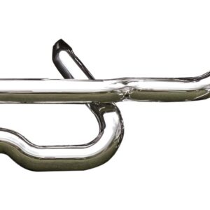 Fat Tommy Headers Heatshield chrome smooth Chrome