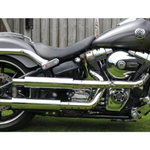 Shotgun OEM Headers Heatshield chrome hole Chrome