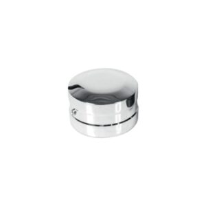 Swingarm Axle Cover Left Side Aluminium Polished