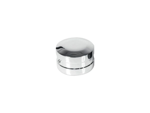 Swingarm Axle Cover Left Side Aluminium Polished