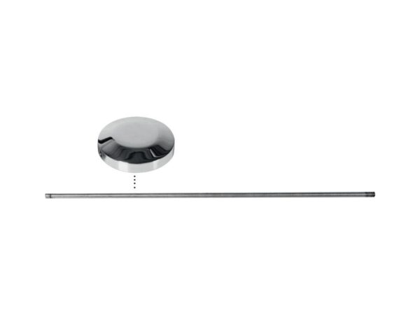 Swingarm Axle Cover Right Side Aluminium Polished