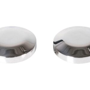 Front Axle Cover Set Aluminium Polished