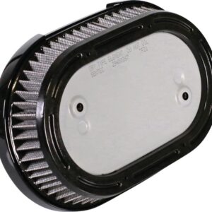 Oval Airbox Air Cleaner Kit Black