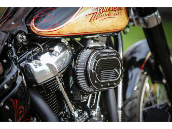 Oval Airbox Air Cleaner Kit Black — изображение 2