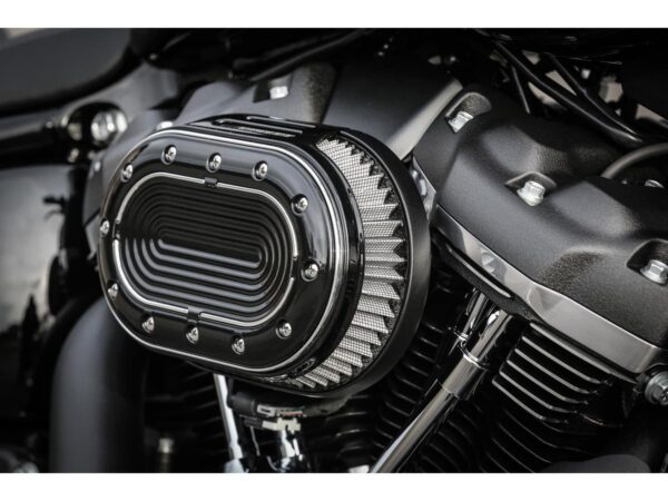 Grand Classic Oval Airbox Air Cleaner Cover Bi-Color Anodized — изображение 2