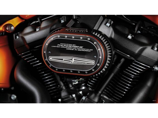 Grand Prix Oval Airbox Air Cleaner Cover Bi-Color Anodized — изображение 2