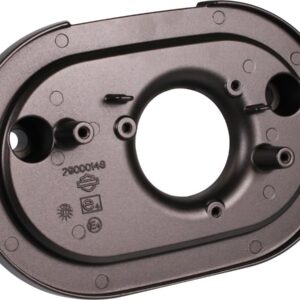 Oval Airbox Air Cleaner Baseplate Black