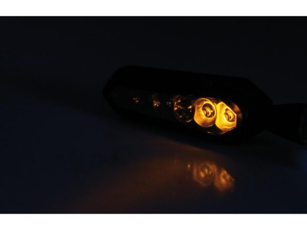 SORA Sequential LED Turn Signal Black Satin Mirror LED — изображение 3
