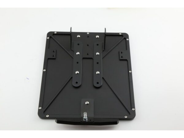 License Plate Frame German Size 180 x 200mm Black Anodized — изображение 2