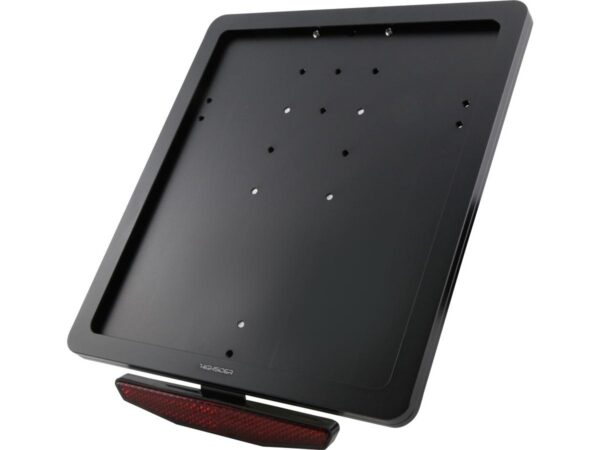 License Plate Frame German Size 180 x 200mm Black Anodized — изображение 5