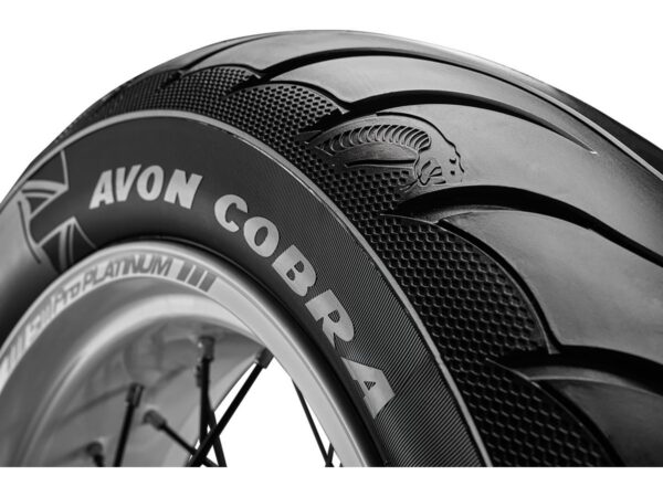 Cobra Chrome Tire 120/70-21 68V TL Reinforced Black Wall — изображение 3