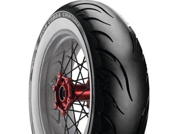 Cobra Chrome Tire MT/90 B-16 74H TL Reinforced White Wall — изображение 2