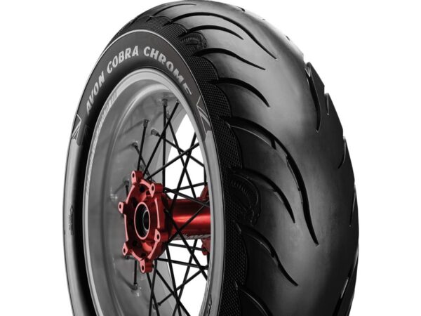 Cobra Chrome Tire Trike Tire MT/90 B-16 Black Wall — изображение 2