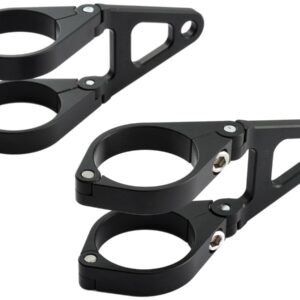 CNC Type Headlight Bracket Short version Black
