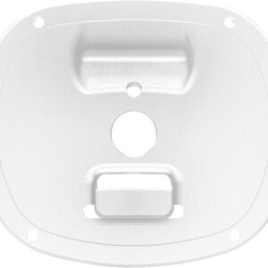 Mid-Mount License Plate Base Plate Adapter Aluminium Polished