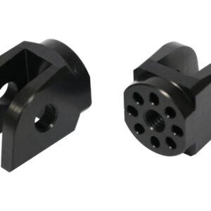 Peg Clevis for MIZU Custom Design and Race Pegs Rider Black