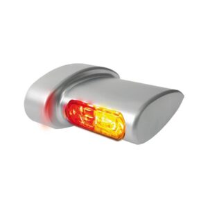 Winglet Micro 3 in 1 LED Turn Signal/Tailight/Brake Light Chrome Satin Smoke LED