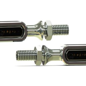 Stripe LED Turn Signal/Taillight/Brake Light Aluminium Polished Smoke LED