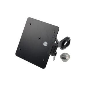 Sidemount License Plate Bracket Kit Netherlands 210 x 140 mm Black Powder Coated