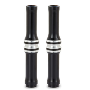 10-Gauge Pushrod Covers Black Anodized