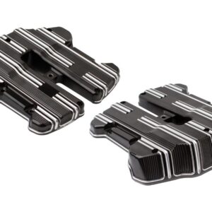 10-Gauge Rocker Box Cover Black Cut Anodized