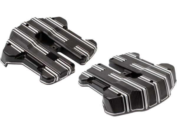 10-Gauge Rocker Box Cover Black Cut Anodized
