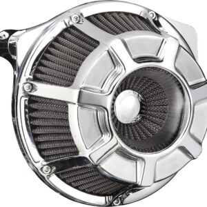 Beveled Inverted Series Air Cleaner Chrome