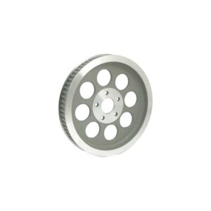 OEM Style Rear Belt Pulley Silver 1 1/8" 61 teeth