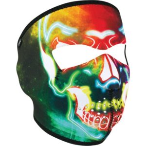 Electric Skull Neoprene Full Face Mask