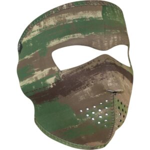Multi Brushed Camo Neoprene Full Face Mask