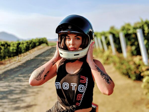 Newport (T-1) Retro Full Face Helmet — изображение 6