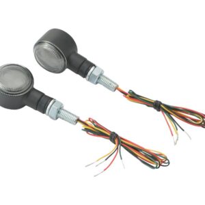 D-Light SOL LED Turn Signal/Taillight/Brake Light Flat Black Smoke LED