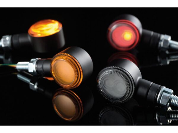 D-Light SOL LED Turn Signal/Taillight/Brake Light Flat Black Smoke LED — изображение 2
