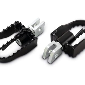 MX-Style Footpegs Black Powder Coated