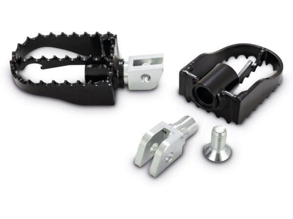 MX-Style Footpegs Black Powder Coated — изображение 2